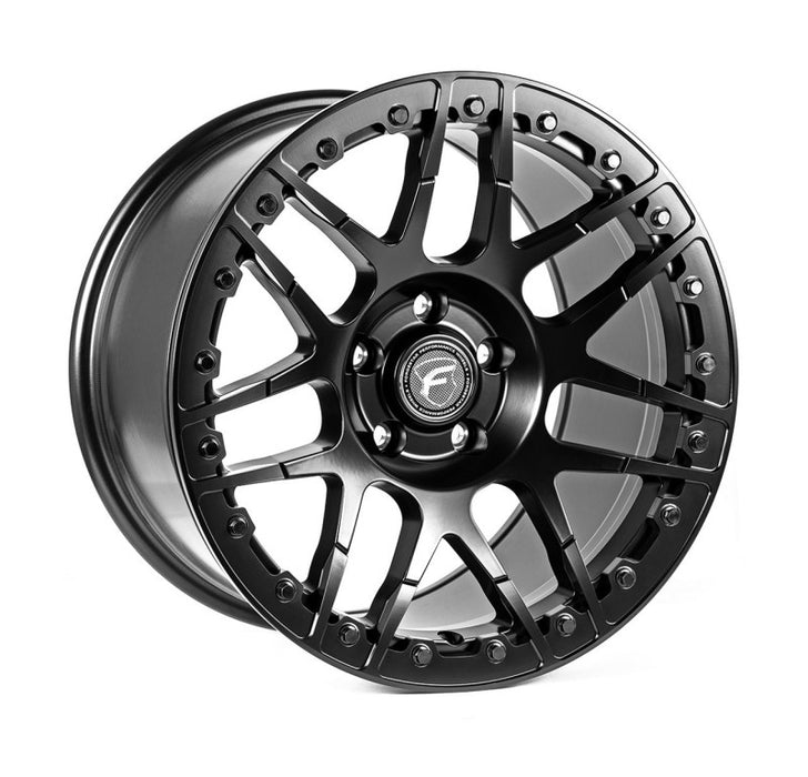 Forgestar F14 Beadlock 17x10 / 5x115 BP / ET30 / 6.7in BS Satin Black Wheel F28270071P30