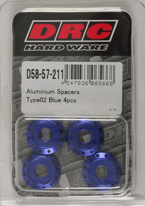 Dr Dry Alumium Spacers Type 2 Blue 4 Pack