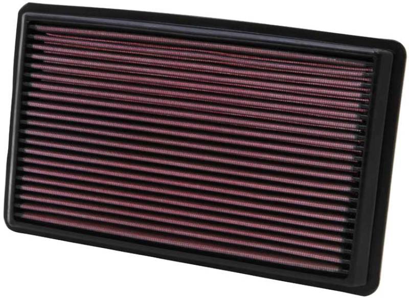 K&N 02-07 WRX/STi Drop In Air Filter 11in O/S Length / 6.563in O/S Width / 1.063in Height 33-2232