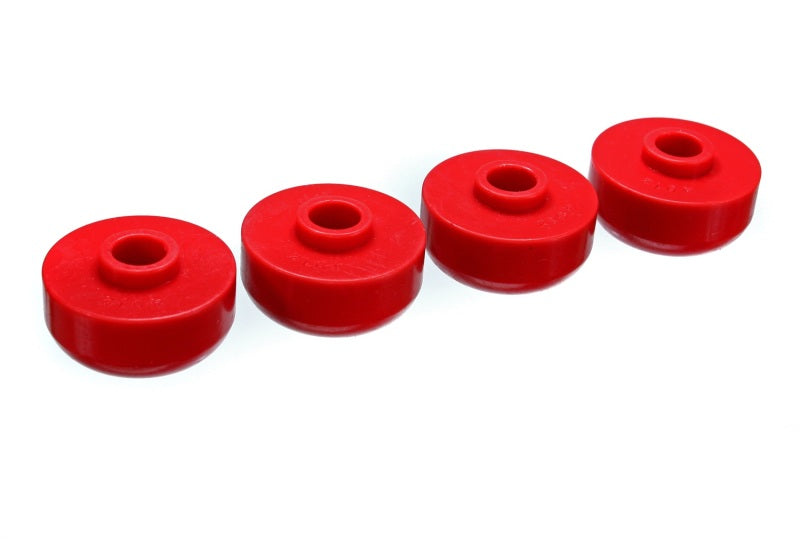 Energy Suspension 63-82 Chevrolet Corvette Red Rear Leaf Spring Bushing Set 3.2104R