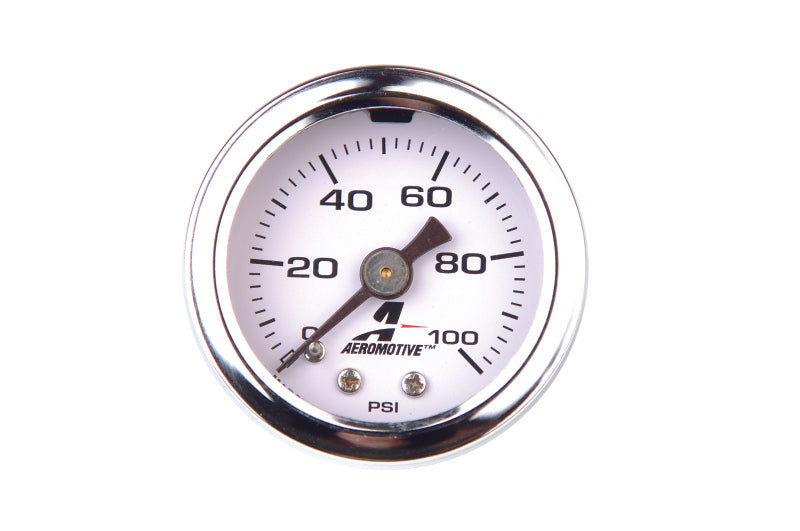 Aeromotive 0-100 PSI Fuel Pressure Gauge 15633