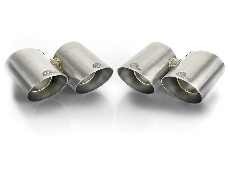 aFe MACH Force-Xp 304 SS OE Exhaust Tips Polished 12-16 Porsche 911 (C2S 991) H6 3.8L 49C36416-P