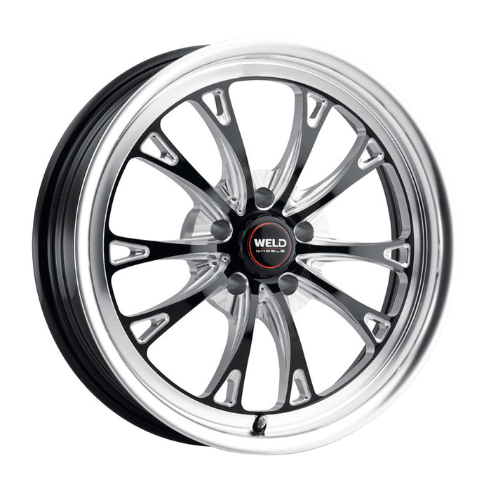 Weld Racing 20x5 Laguna 5x115 ET-33 BS1.5 Gloss BLK MIL DIA 78.1 S1520C071N33