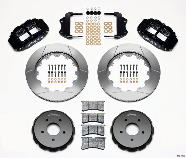 Wilwood Narrow Superlite 6R Front Hat Kit 14.00in 2004-2006 Pontiac GTO 140-9296