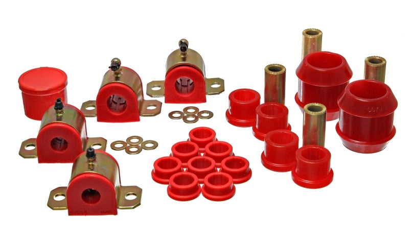 Energy Suspension 00-05 Toyota Celica Red Hyper-Flex Master Bushing Set 8.18106R