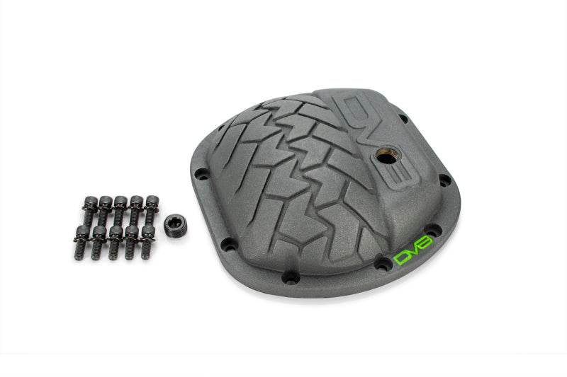 DV8 Offroad HD Dana 35 Diff Cover Cast Iron Gray Powdercoat D-JP-110001-D35