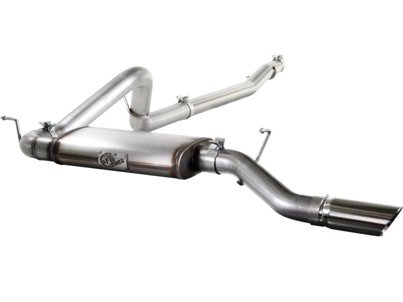 aFe MACHForce XP Exhausts Cat-Back SS-409 EXH CB compatible with Jeep Wrangler 4Dr 2012 V6-3.6L 49-46211