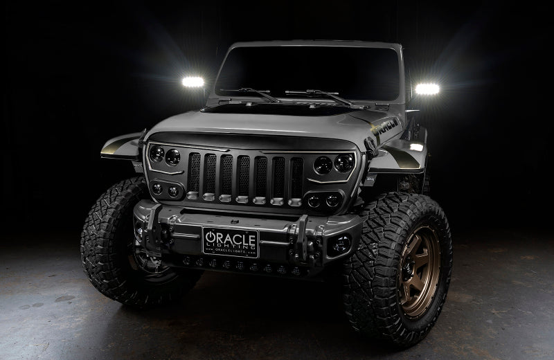 Oracle Lighting LED Off-Road Side Mirrors compatible with Jeep Wrangler JL / Gladiator JT SEE WARRANTY 5855-001