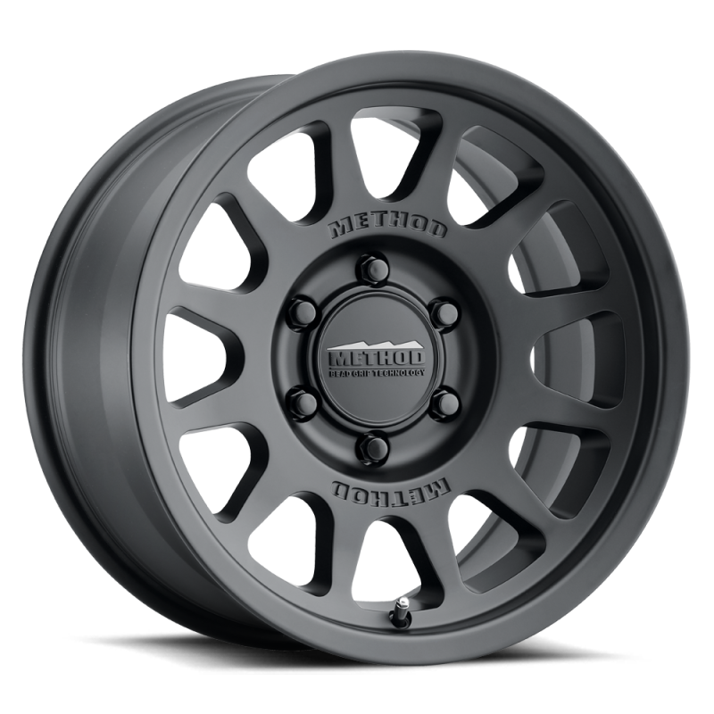 Method MR703 17x8.5 +35mm Offset 6x5.5 106.25mm CB Matte Black Wheel MR70378560535