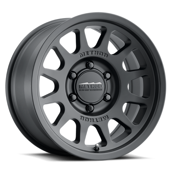 Method MR703 16x8 0mm Offset 6x5.5 106.25mm CB Matte Black Wheel MR70368060500