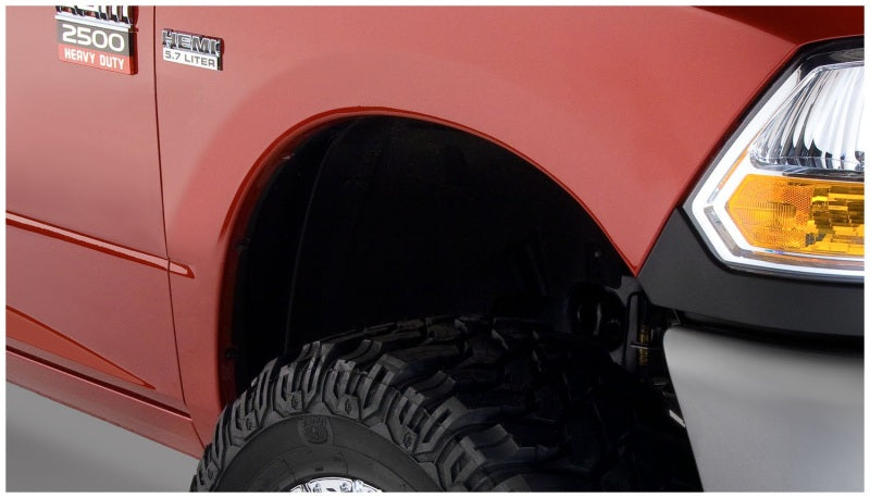 Bushwacker 10-18 Compatible with Dodge Ram 2500 Fleetside Pocket Style Flares 4pc 76.3/98.3in Bed Black 50919-02