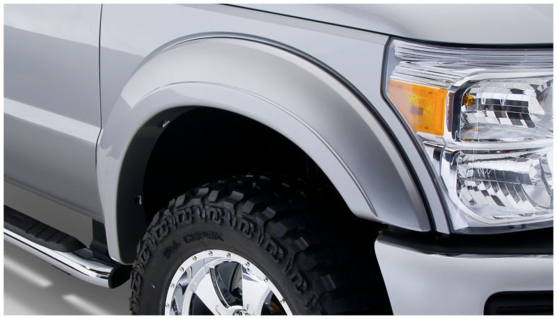 Bushwacker 11-16 Ford F-250 Super Duty Styleside Extend-A-Fender Style Flares 2pc Black 20085-02