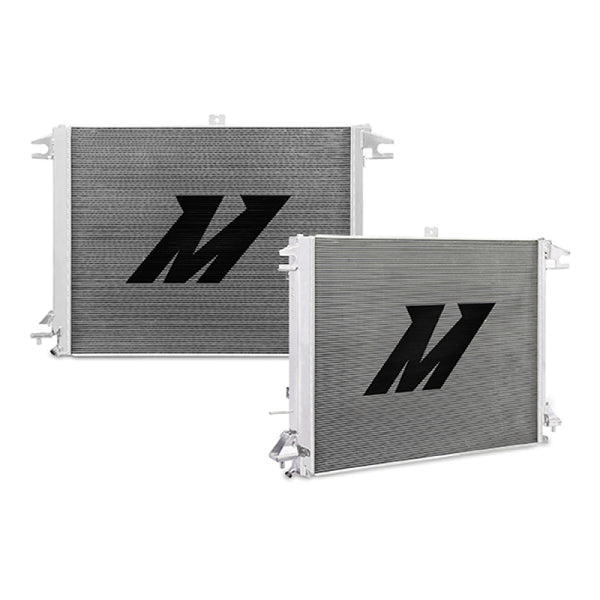 Mishimoto 2016+ Compatible with Nissan Titan XD 5.0L Cummins Aluminum Radiator MMRAD-XD-16