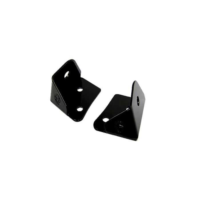 KC HiLiTES 07-18 compatible with Jeep JK A-Pillar Windshield Light Mount Bracket Set (Pair) Black 7316