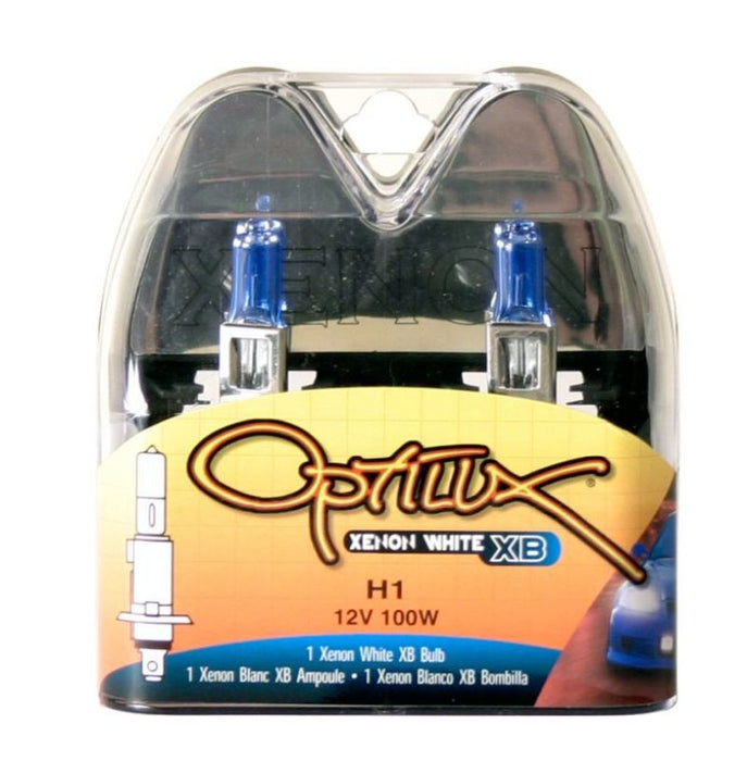 Hella Optilux H1 100W XB Extreme White Bulbs (Pair) H71070227