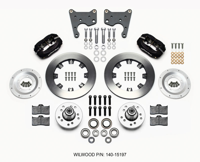 Wilwood Forged Dynalite Front Kit 12.19in 65-72 CDP C Body -Drum 140-15197