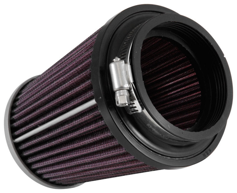 K&N Universal Rubber Filter 3in Flg 4-1/2inch OD B / 2-1/4inch H Silver Top RE-5287
