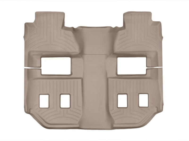 WeatherTech 2015+ Chevrolet Suburban w/ 2nd Row Bucket Seats Rear FloorLiner Tan 456073