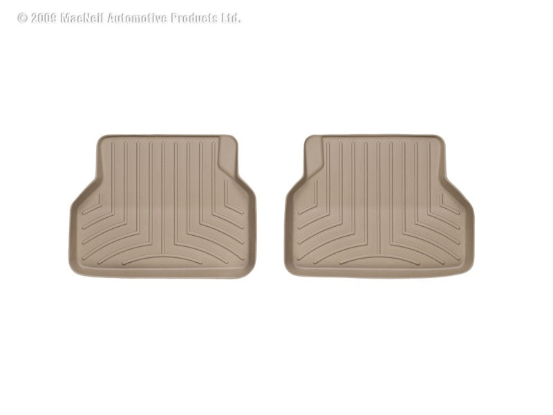 WeatherTech 04-10 BMW 5-Series (E60) Rear FloorLiner Tan 451642