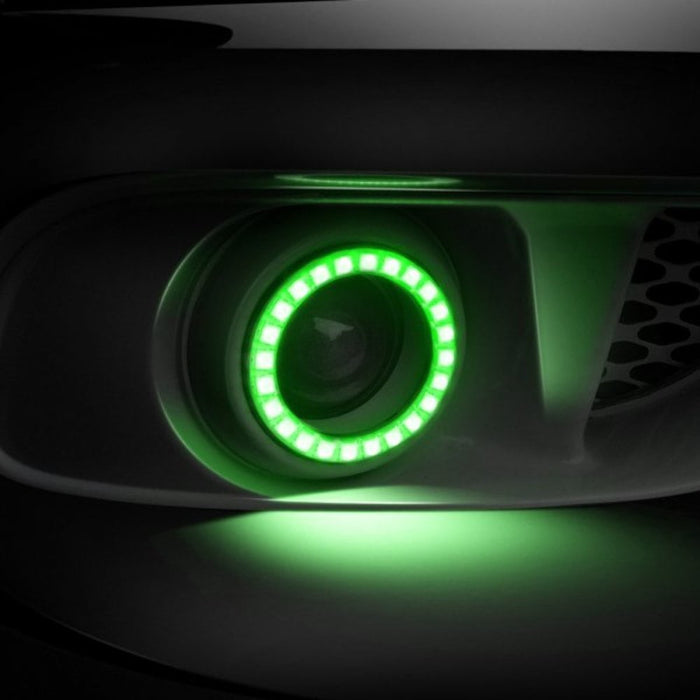 compatible with Jeep Grand Cherokee 1999-2013 LED Waterproof Fog Halo Kit Oracle 1264-004