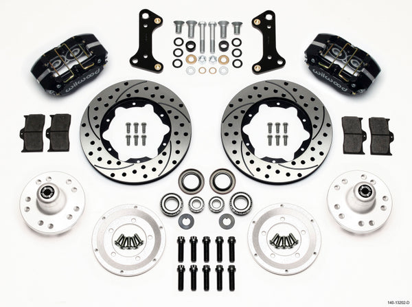 Wilwood Dynapro Dust-Boot Front Kit 11.00in Drilled 67-69 Camaro 64-72 Nova Chevelle 140-13202-D