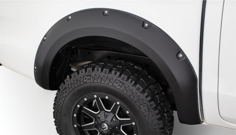 Bushwacker 11-15 Ford Ranger T6 Pocket Style Flares 2pc 60.0/61.0in Bed Black 20090-02