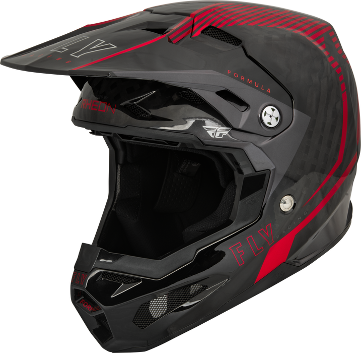 Fly Racing 2023 Adult Formula Carbon Tracer Helmet (Red/Black, X-Large)