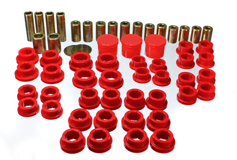 Energy Suspension 02-09 350Z / 03-07 Compatible with Infiniti G35 Coupe Red Rear Control Arm Bushing Set 7.3122R