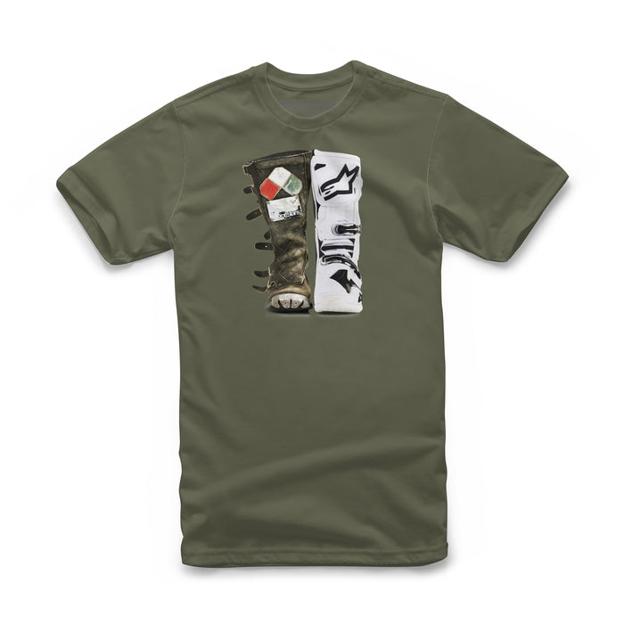 Alpinestars Unisex-Adult Roots Tee-Military (Large) (Multi, One Size)