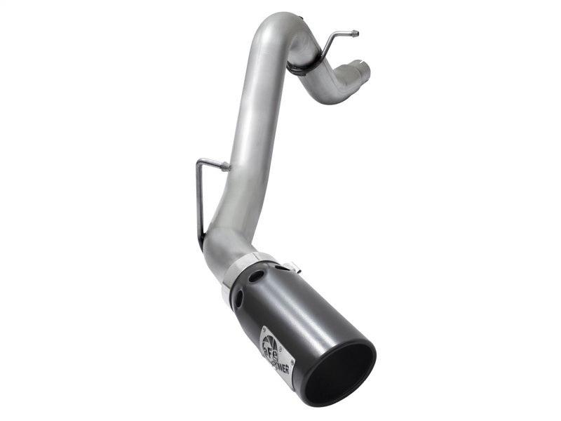 aFe LARGE BORE HD 3.5in DPF-Back Alum Exhaust w/Black Tip 2016 GM Colorado/Canyon 2.8L (td) 49-04064-B