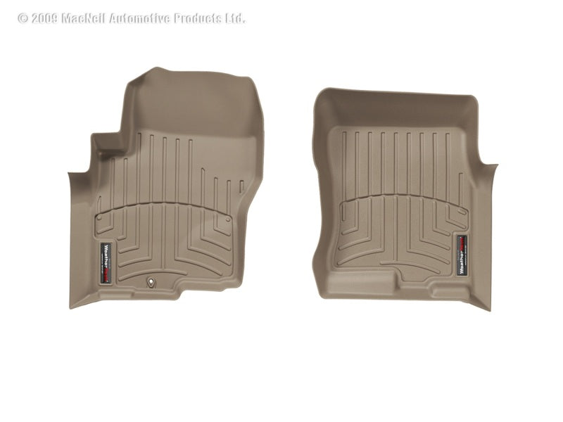 WeatherTech 05+ Compatible with Nissan Frontier Crew Cab Front FloorLiner Tan 450471