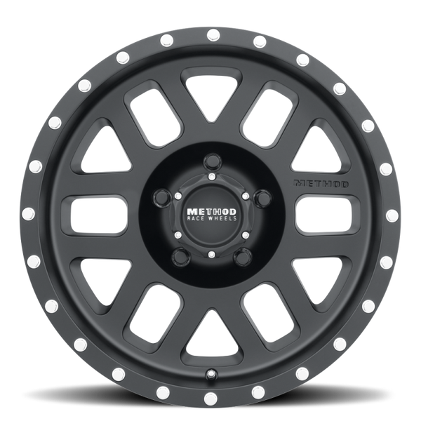 Method MR306 Mesh 18x9 +18mm Offset 5x150 116.5mm CB Matte Black Wheel MR30689058518