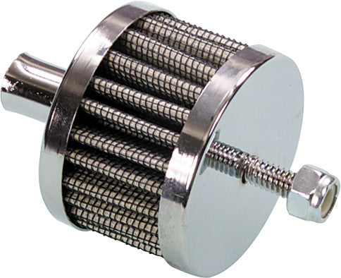 K&N Vent Air Filter/ Breather: High Performance, Premium, Washable, Replacement Engine Filter: Filter Height: 1.5 In, Flange Length: 1 In, Shape: Breather, 62-1130