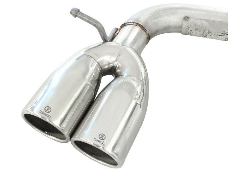 aFe Takeda Exhaust Axle-Back 08-14 Scion xB L4 2.4L 304SS Polished Dual Tips Exhaust 49-36018