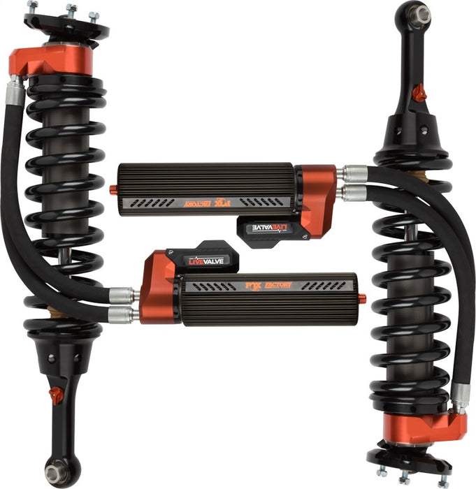FOX Pair 19-ON Fits Ford Raptor Front Coilover Live Valve Internal Bypass 3.0 Series 7.9" 0-2" Lift 883-06-153