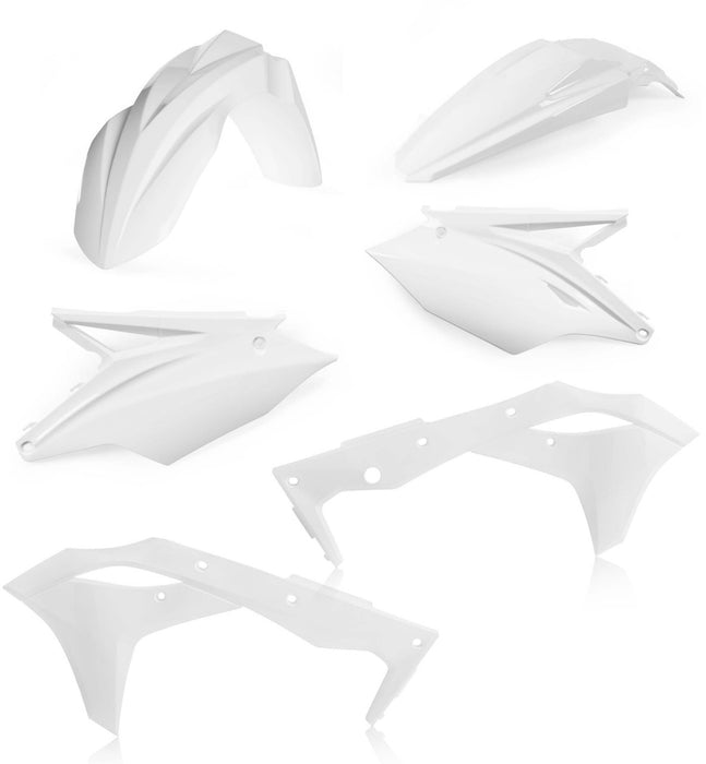 Acerbis Plastic Kit (WHITE) For 19-20 KAWASAKI KX250