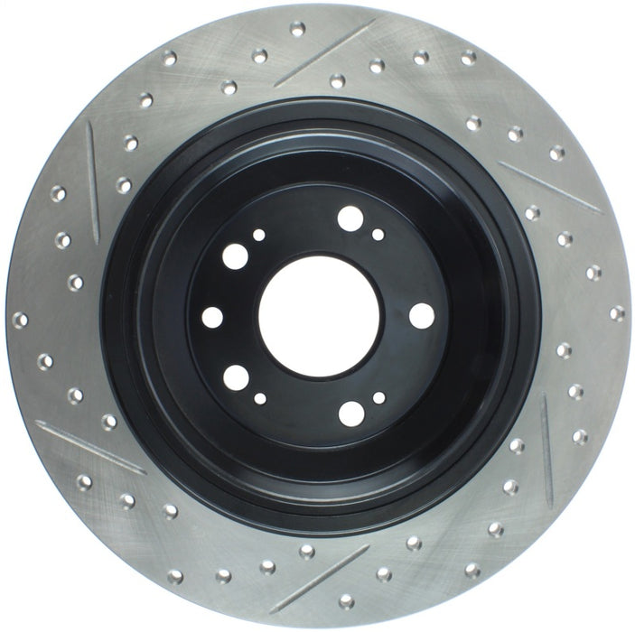 StopTech Slotted & Drilled Sport Brake Rotor 127.40074L