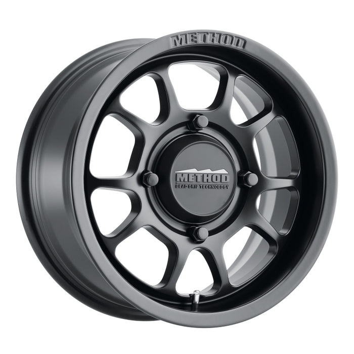 Method MR409 Bead Grip 15x10 / 5+5/0mm Offset / 4x156 / 132mm CB Matte Black Wheel MR40951046555