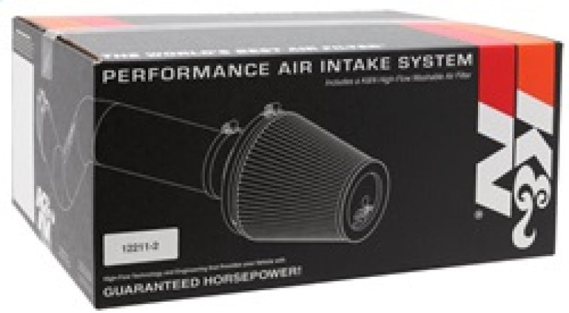 K&N 03 Mazda 6 V6-3.0L Silver Short Ram Typhoon Intake 69-6026TS
