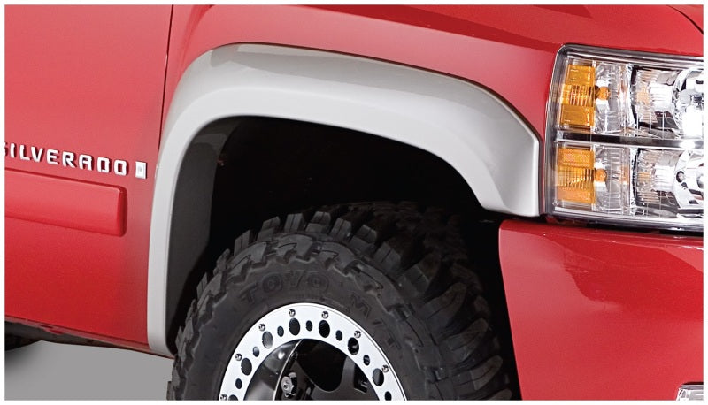 Bushwacker 07-14 Chevy Silverado 2500 HD Extend-A-Fender Style Flares 2pc Black 40069-02