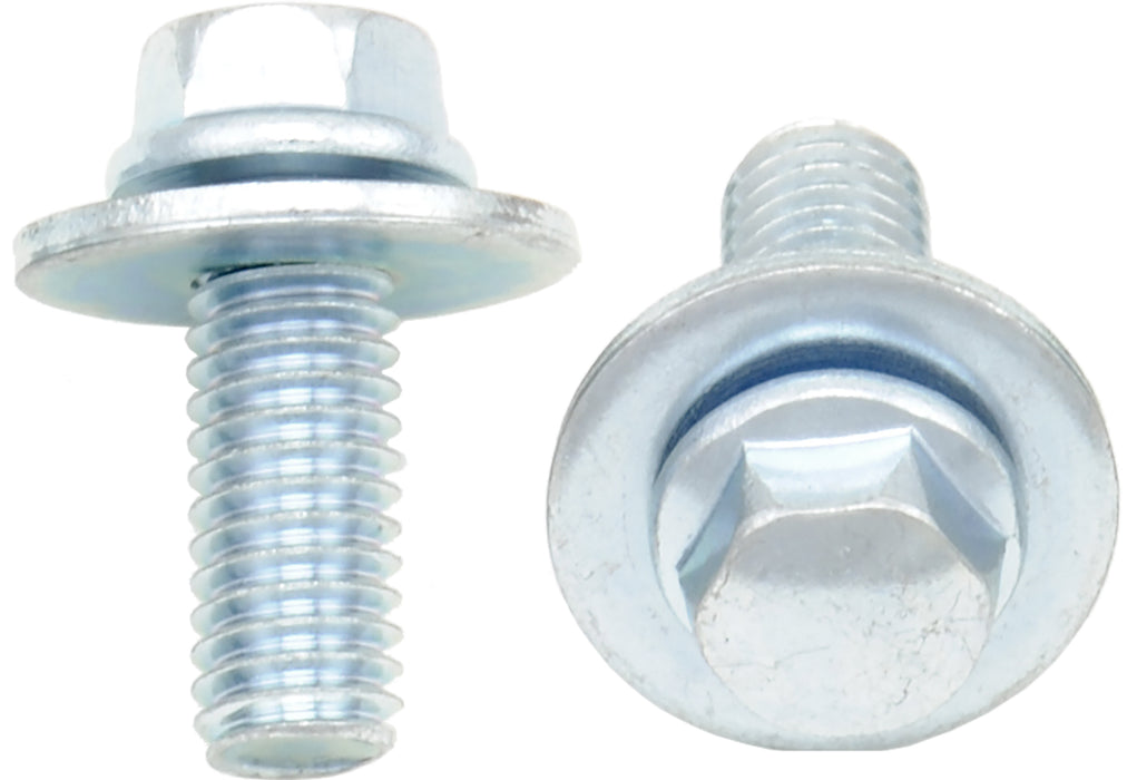 BOLT Metric SEMS Flange with Fender Washer (16mm Washer O.D. / M6x1x16mm - 10 Pack)