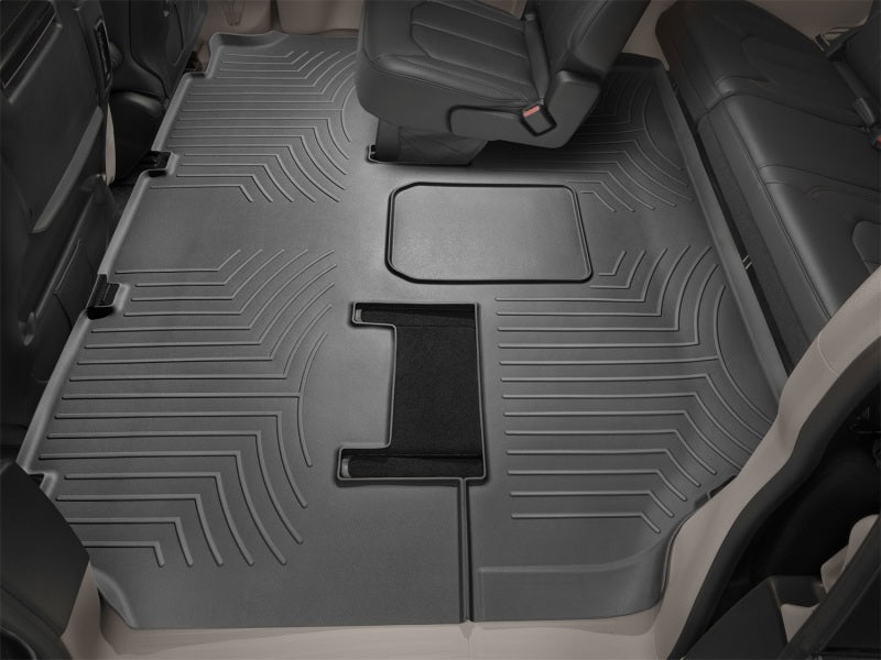 WeatherTech 15-20 Audi A3 (Sedan) / 15-20 S3 (Incl 17-20 RS3) Rear FloorLiner HP Black (2pc Liner) 444962IM