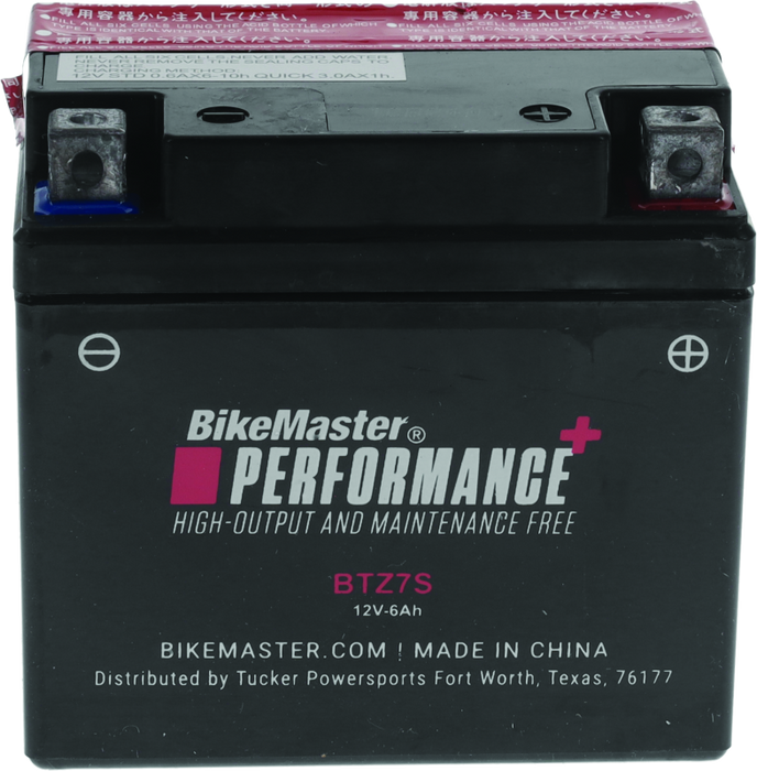 BikeMaster BTZ7S Battery 781380