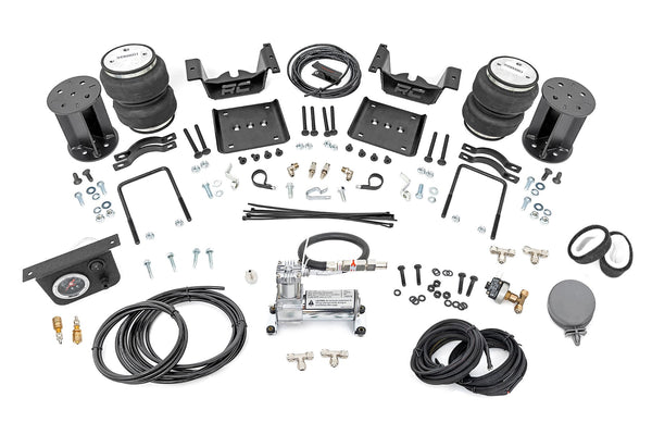 Rough Country Air Spring Kit W/Compressor 6-7.5 Inch Lift Kit Fits Chevy/GMC 1500 (07-18) 100056C