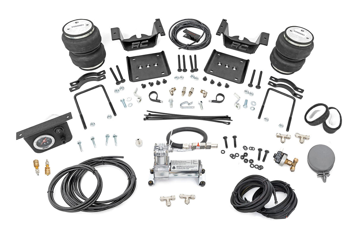 Rough Country Air Spring Kit W/Compressor Fits Chevy/GMC 1500 (07-18) 10005C