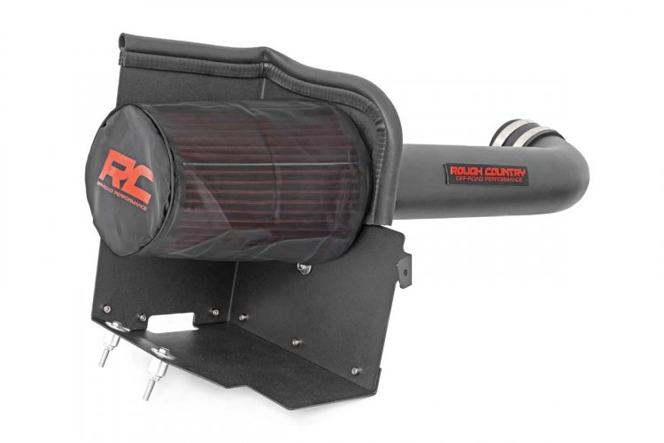 Rough Country Cold Air Intake Kit 3.8L Pre Filter compatible with Jeep Wrangler Jk (07-11) 10554PF