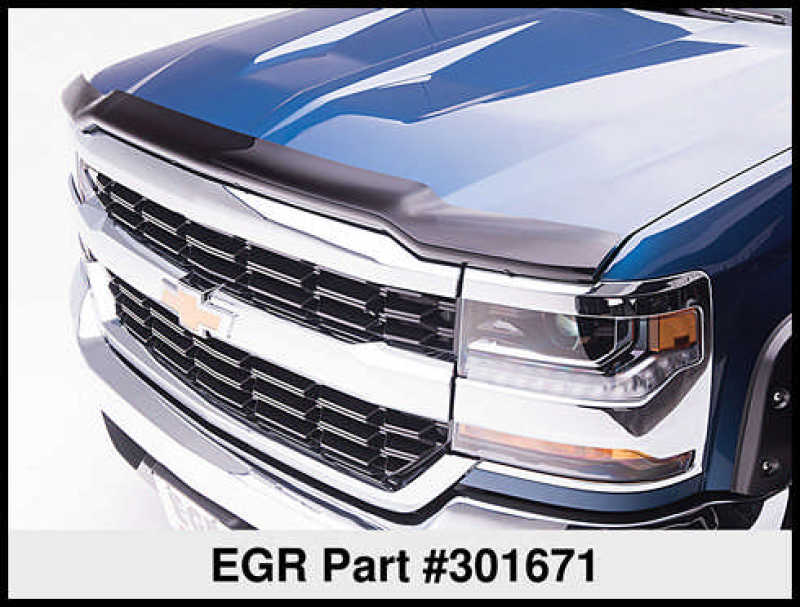 EGR 16+ Chev Silverado LD Superguard Hood Shield 301671