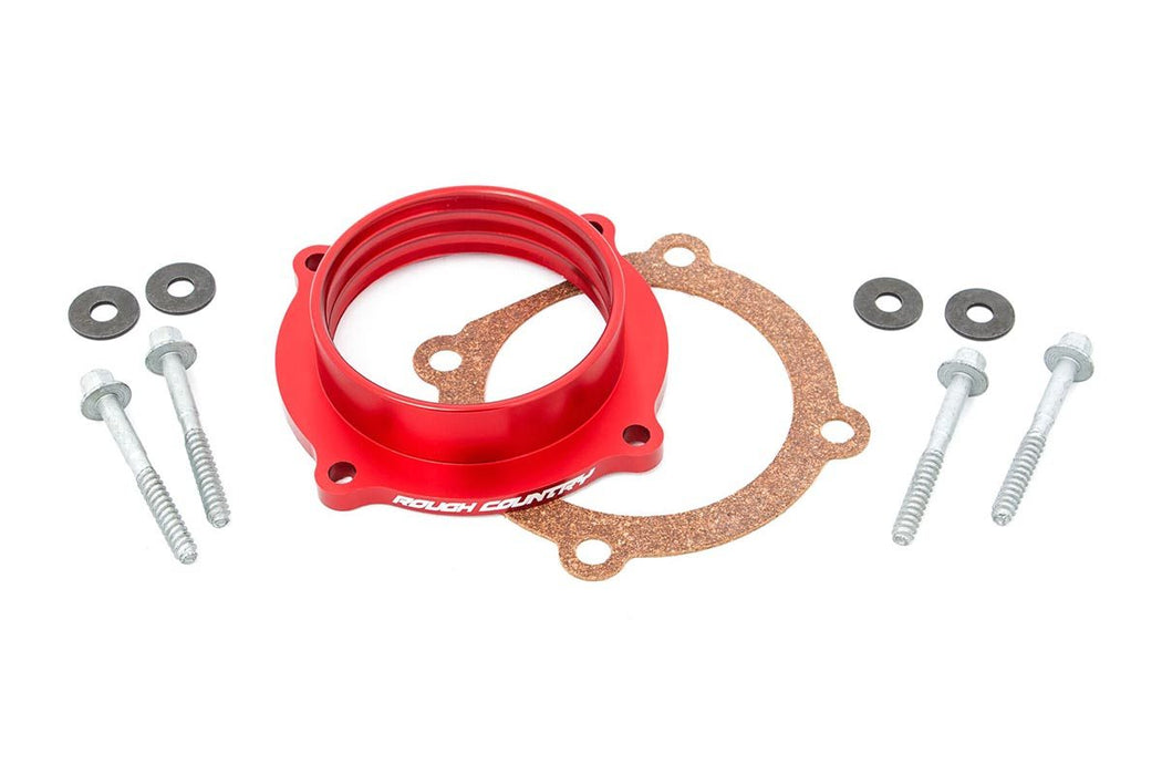 Rough Country 3.6L Throttle Body Spacer Kit compatible with Jeep Gladiator Jt/Wrangler Jk & Jl 4Wd 10561