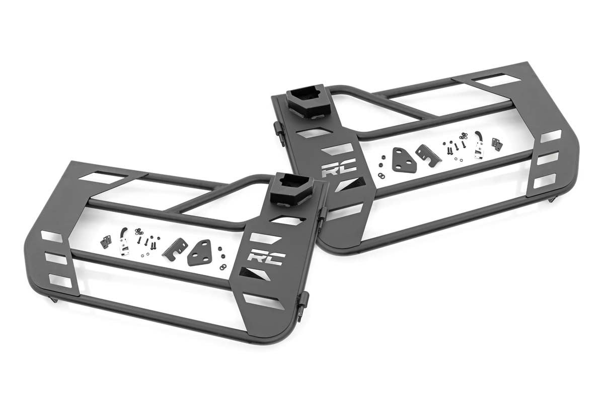 Rough Country Fits Jeep Steel Tube Doors, Front (18-20 Jl/ 2020 Gladiator) 10617