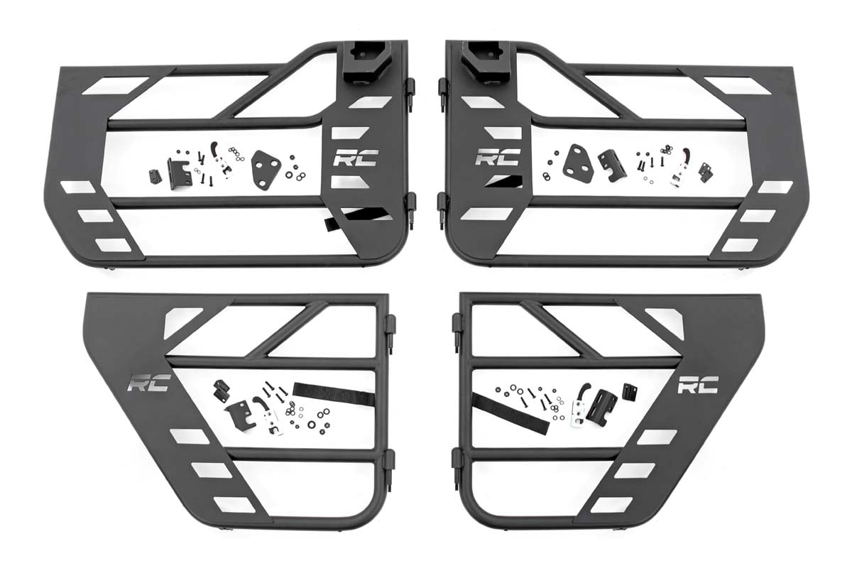 Rough Country Fits Jeep Steel Tube Doors, Front & Rear (18-20 Jl/ 2020 Gladiator) 10619